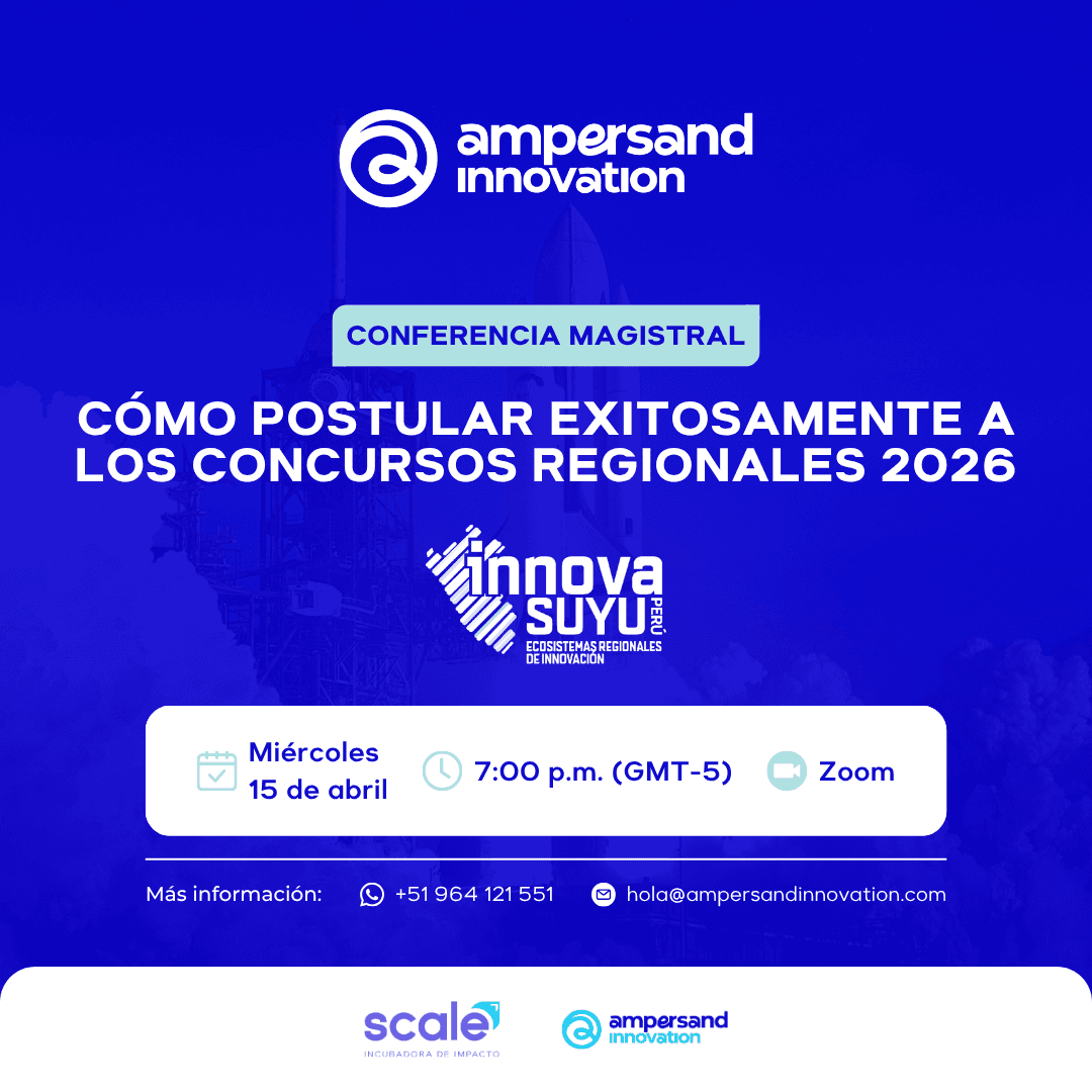 Conferencia Magistral: Cómo Postular Exitosamente a los Concursos Regionales InnovaSuyu 2026