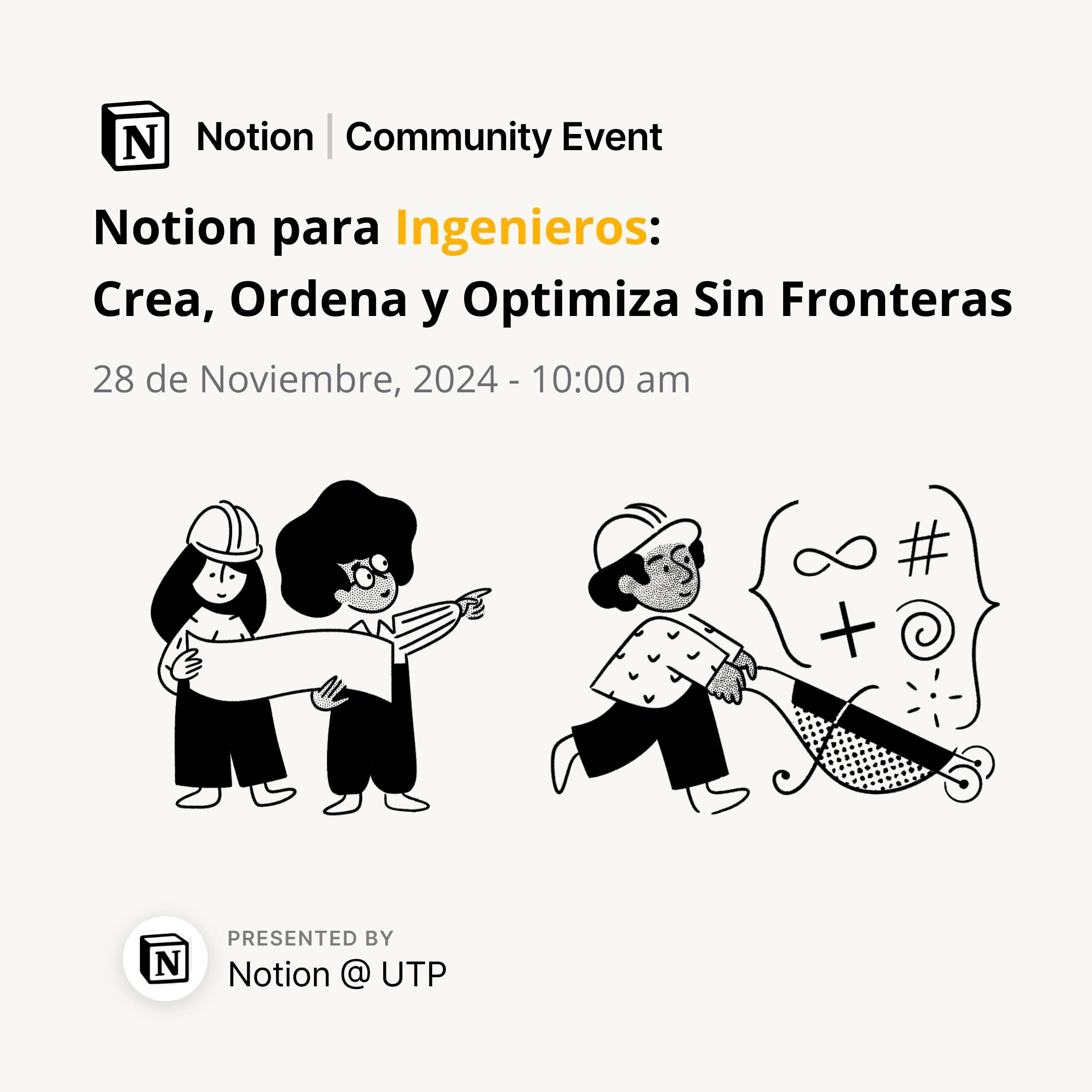 Portada de Notion para Ingenieros: crea, ordena y optimiza sin fronteras