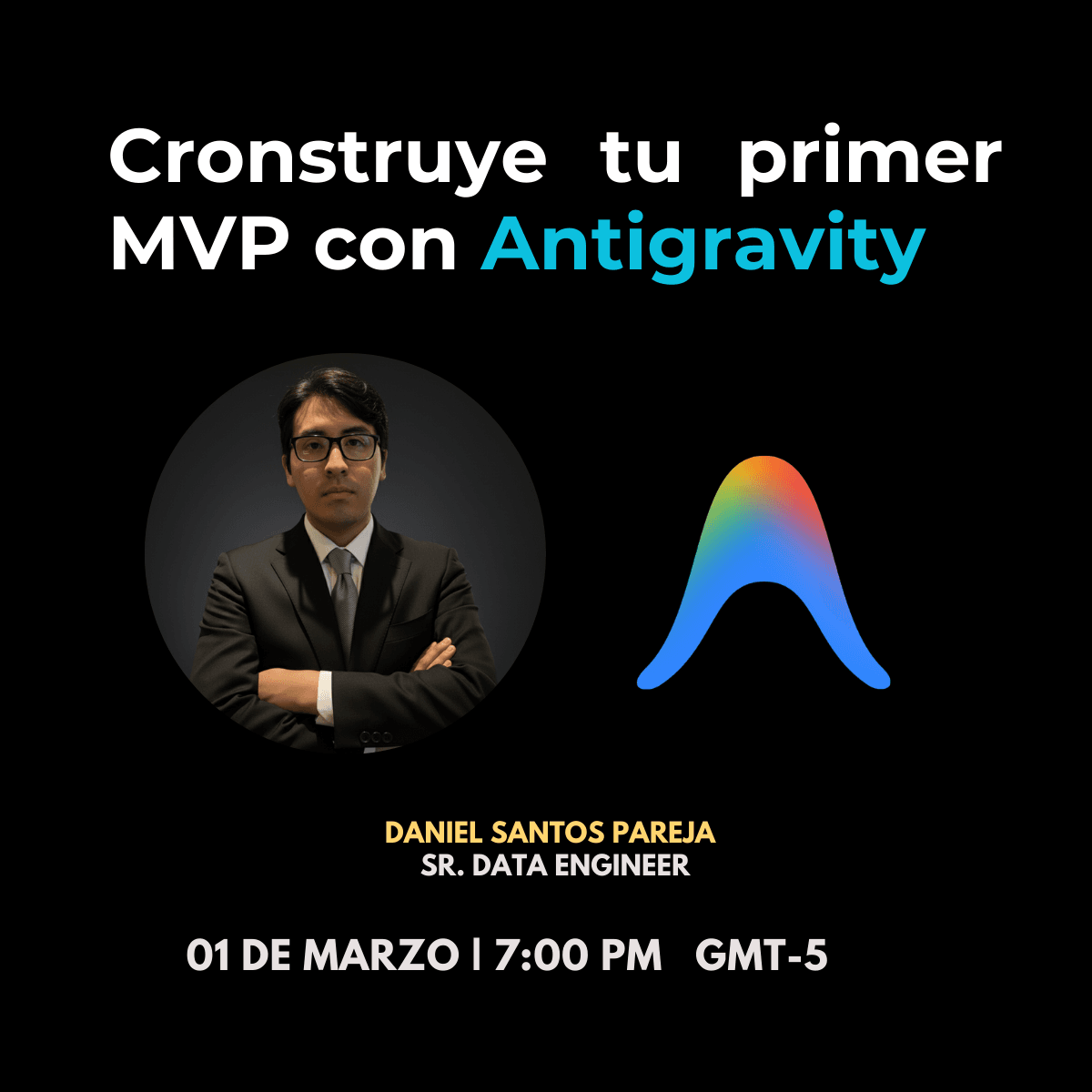 Portada de Construye tu primer MVP con Antigravity