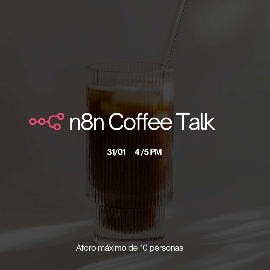 Portada de n8n Coffee Talk