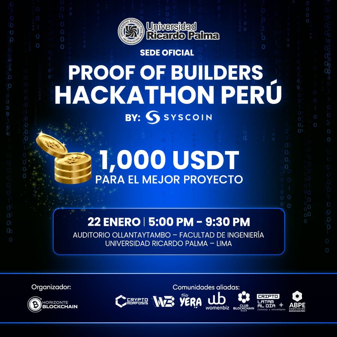 Portada de Proof of Builders – Perú | 3.ª Hackathon