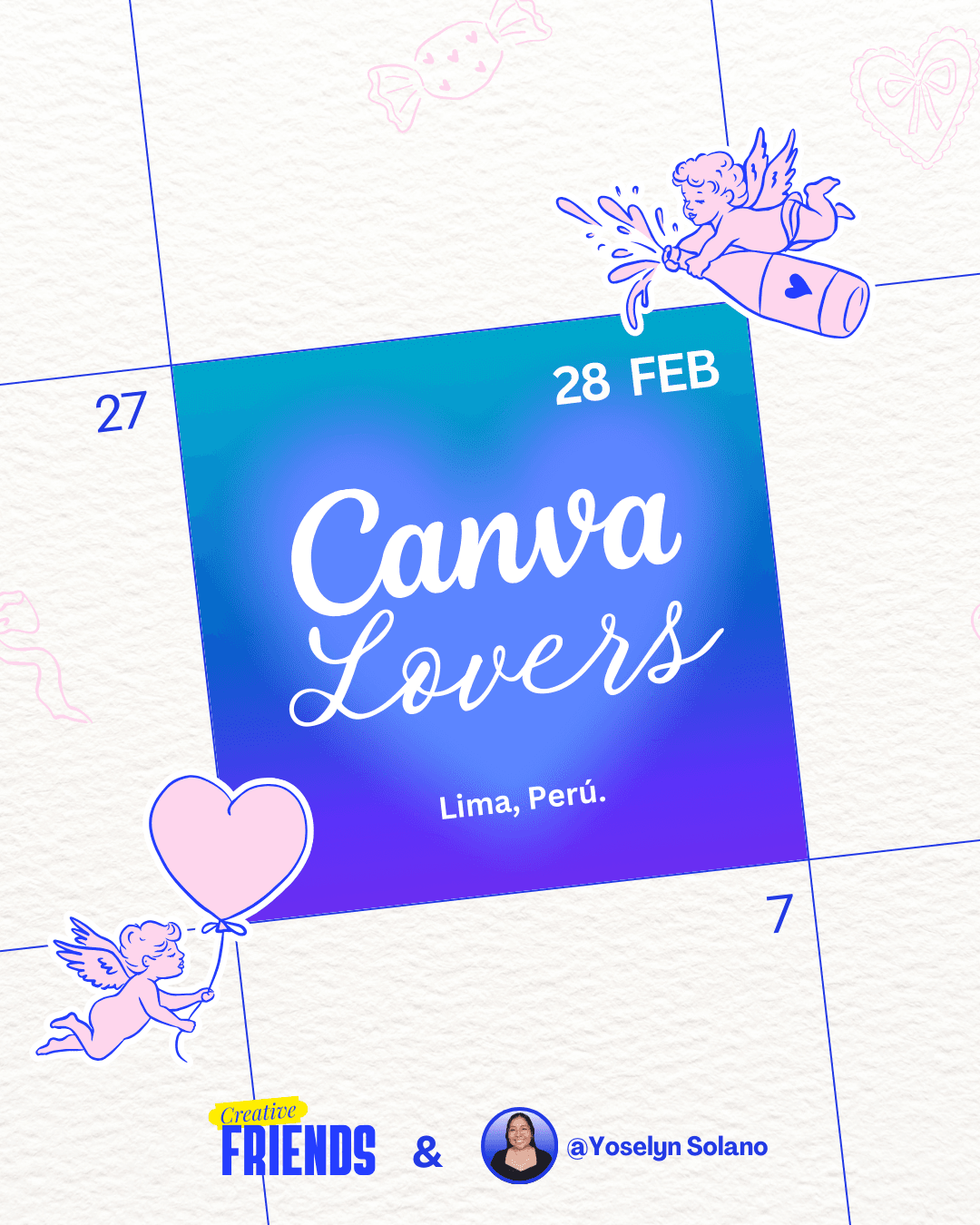 Portada de CanvaLovers <3 - Evento presencial