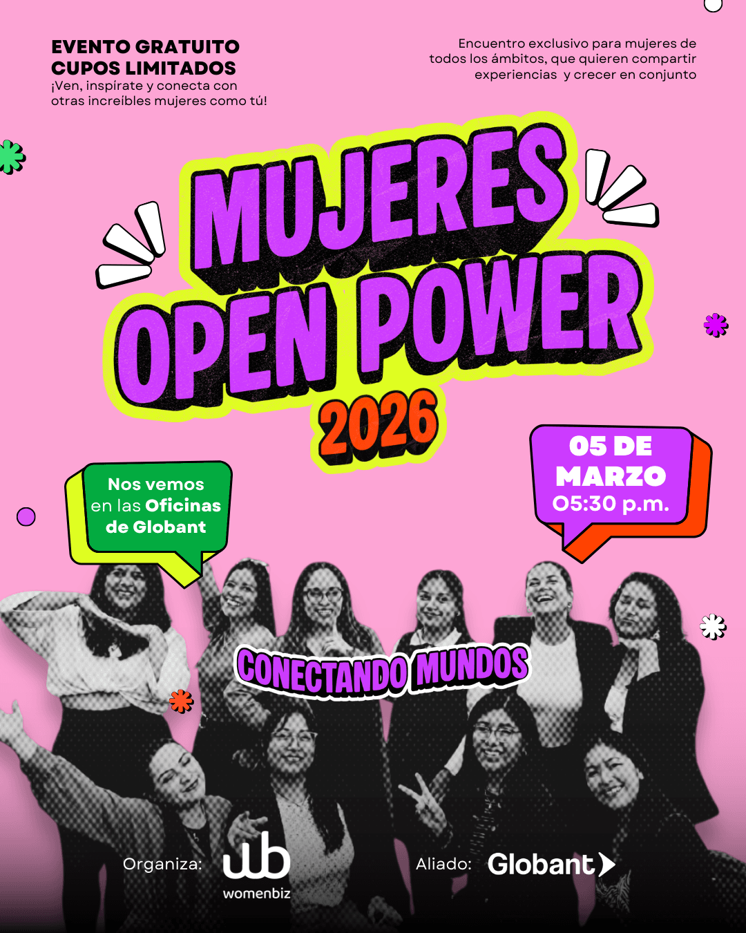 Portada de Mujeres Open Power Lima: Conectando mundos