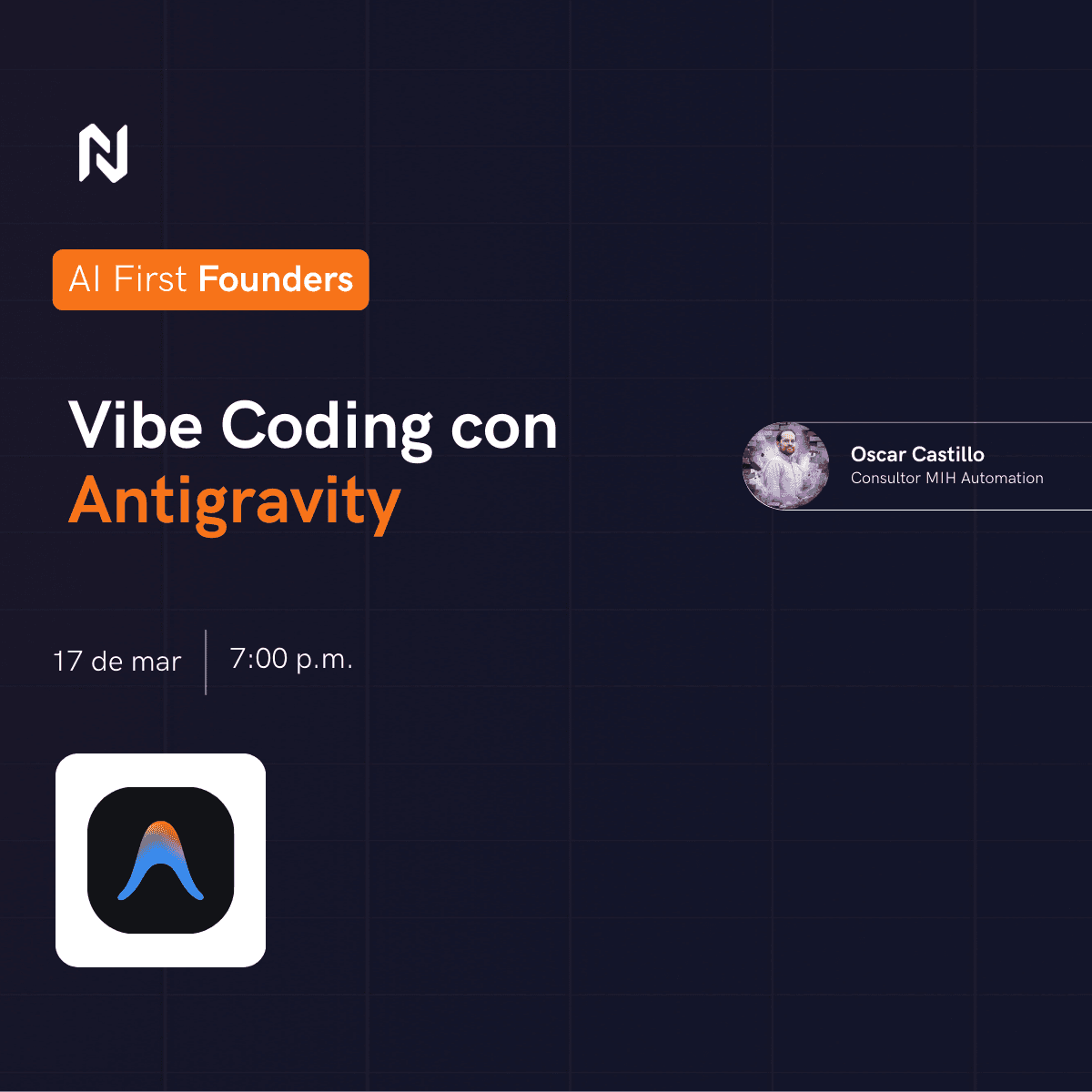 Portada de Vibe Coding con Antigravity
