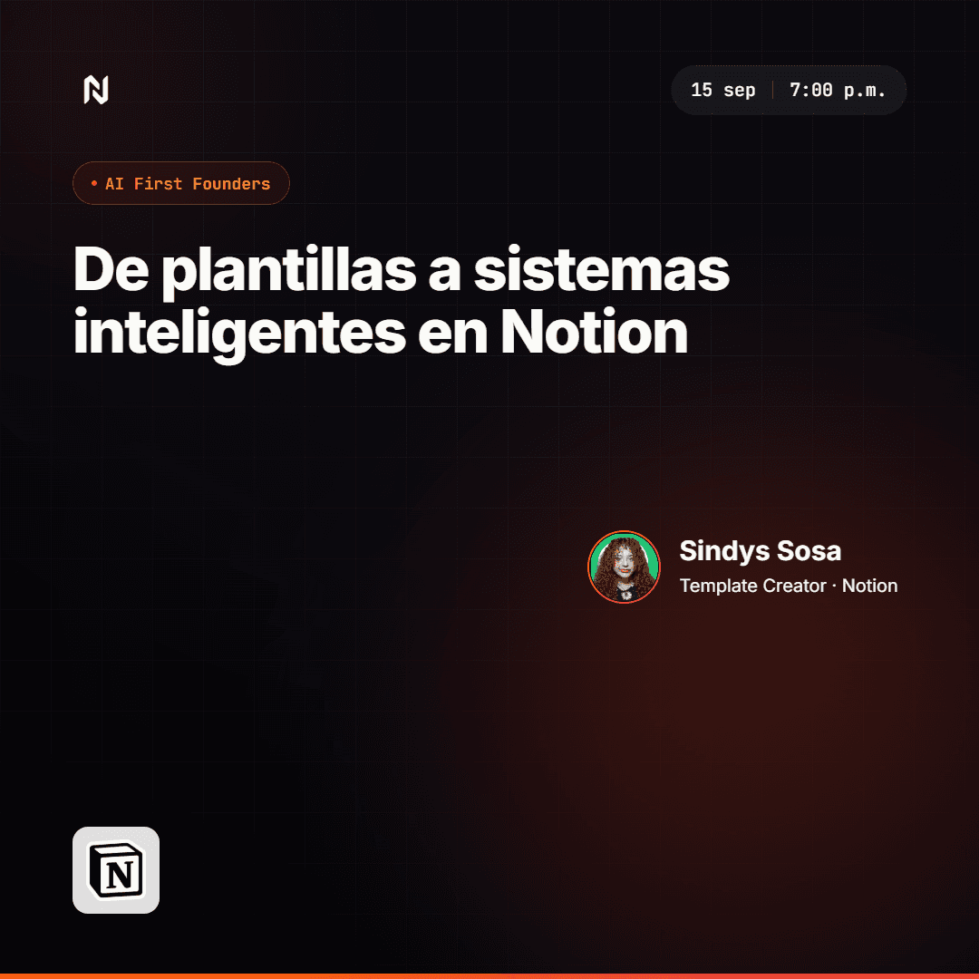 De plantillas a sistemas inteligentes en Notion