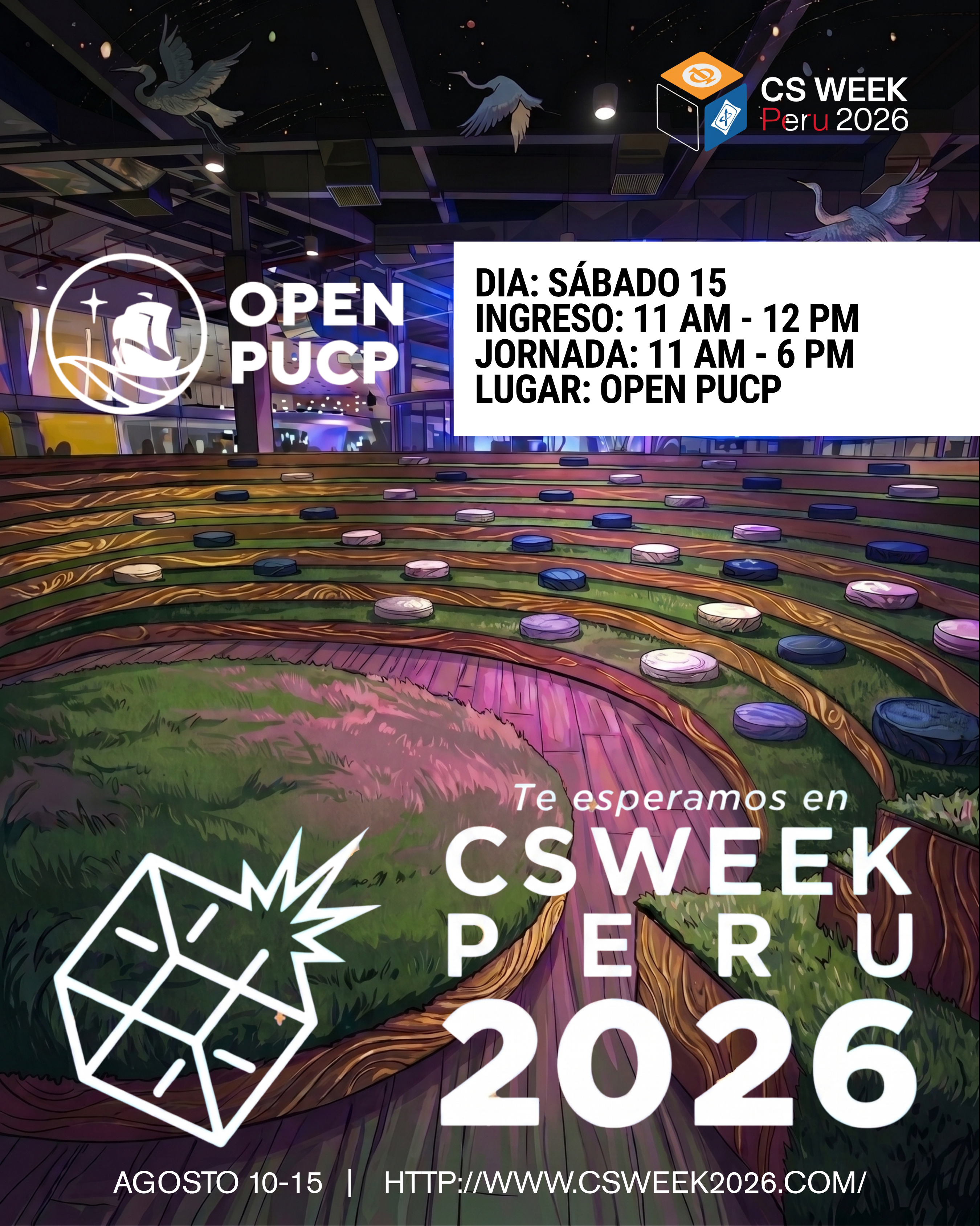 Portada de DIA 6 - FULL DAY PRESENCIAL & CIERRE CS WEEK PERÚ 2026