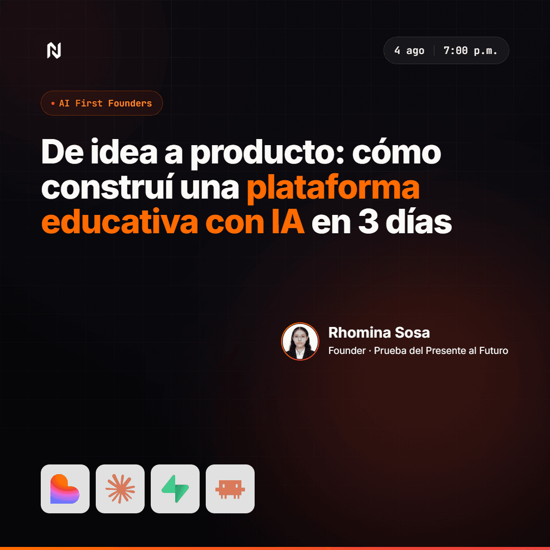 De idea a producto: cómo construí una plataforma educativa con IA en 3 días