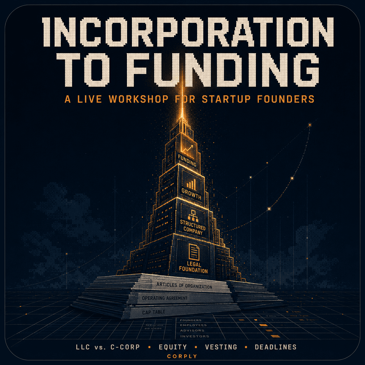 Portada de From Idea to Incorporated: A Founder’s Step-by-Step Workshop