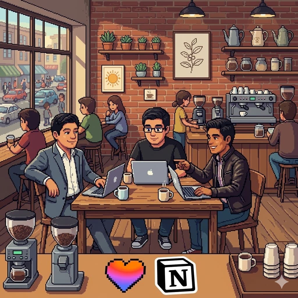 Portada de [Coffee Lab] De idea a producto: crea tu primer app Notion y Lovable