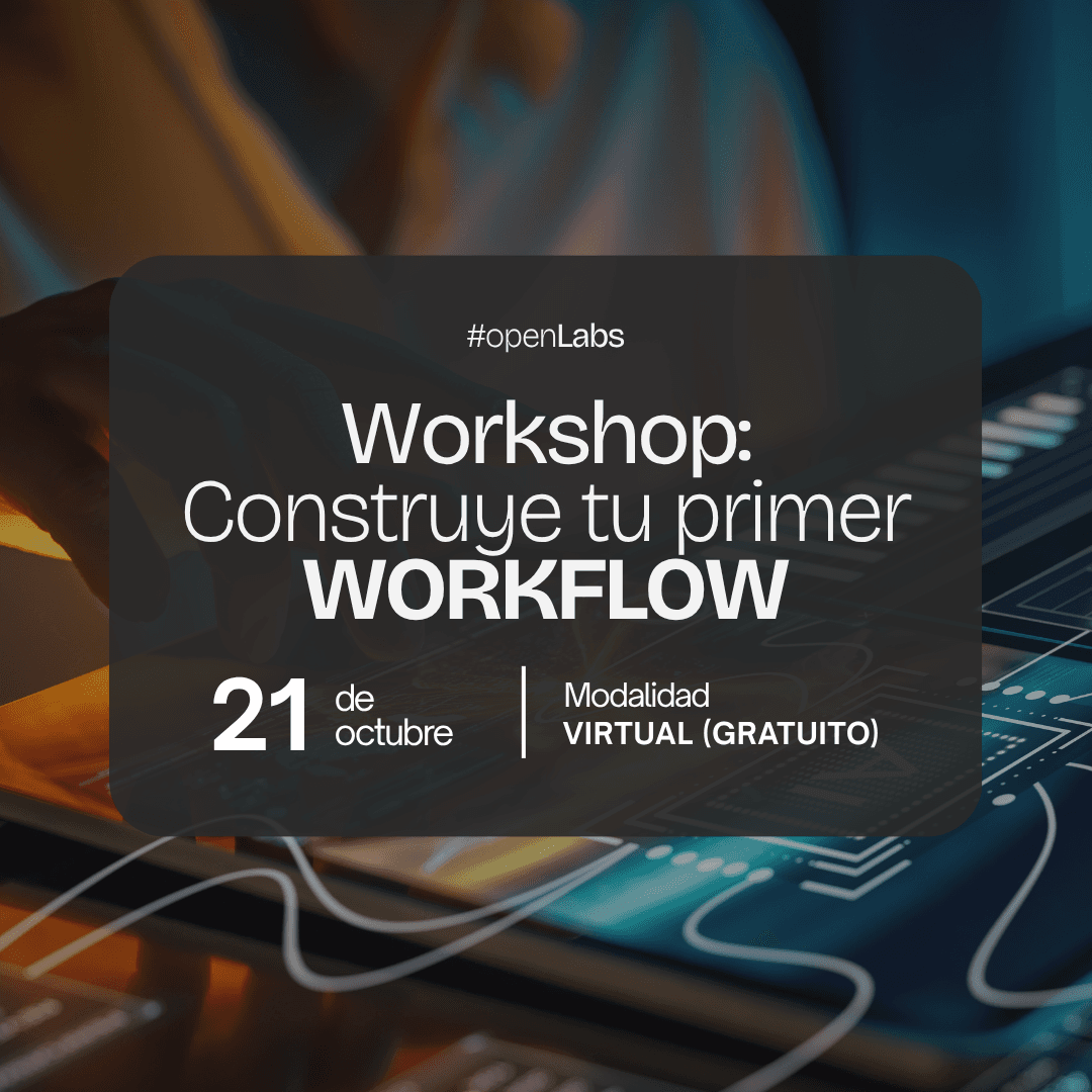 Portada de Construye tu primer WORKFLOW: de una tarea repetitiva a un proceso automatizado