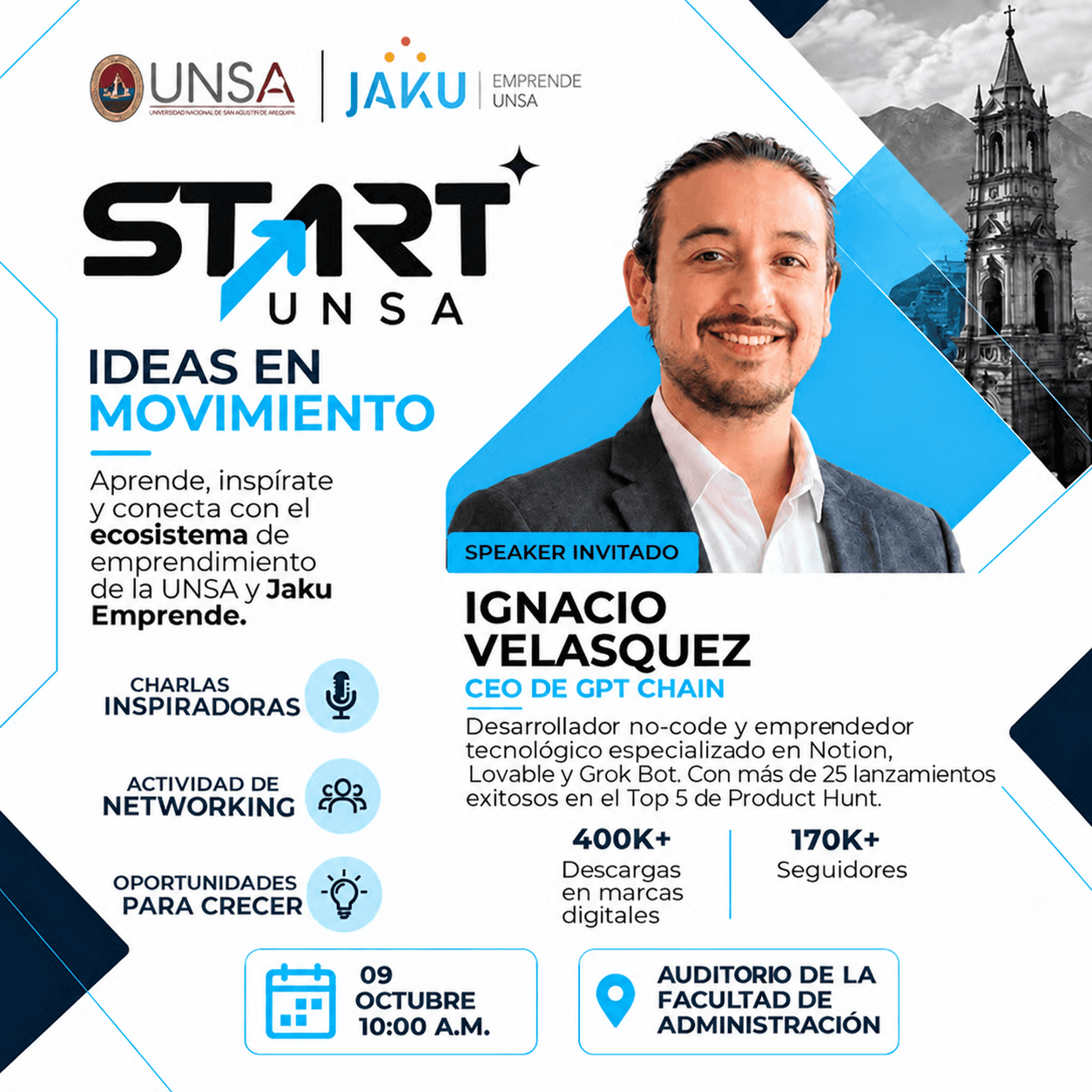 Portada de 🚀 START UNSA | Ideas en Movimiento