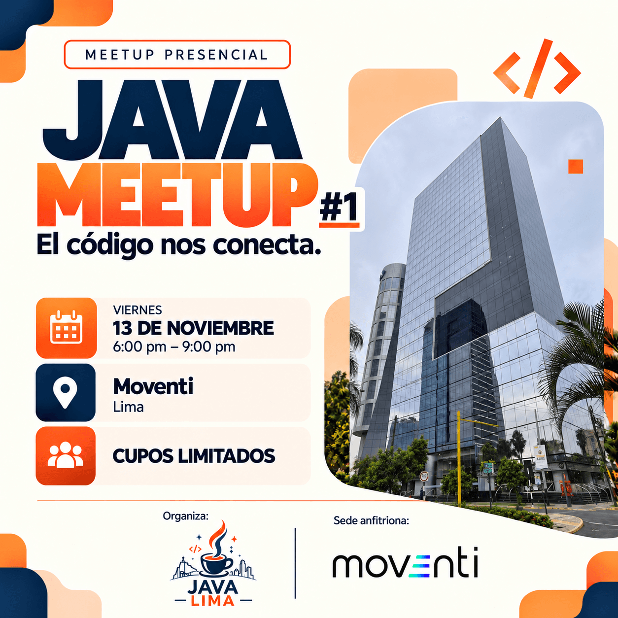 Portada de Java Lima Meetup #1