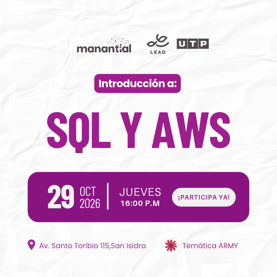 Portada de Del dato a la nube: Introducción a SQL y AWS