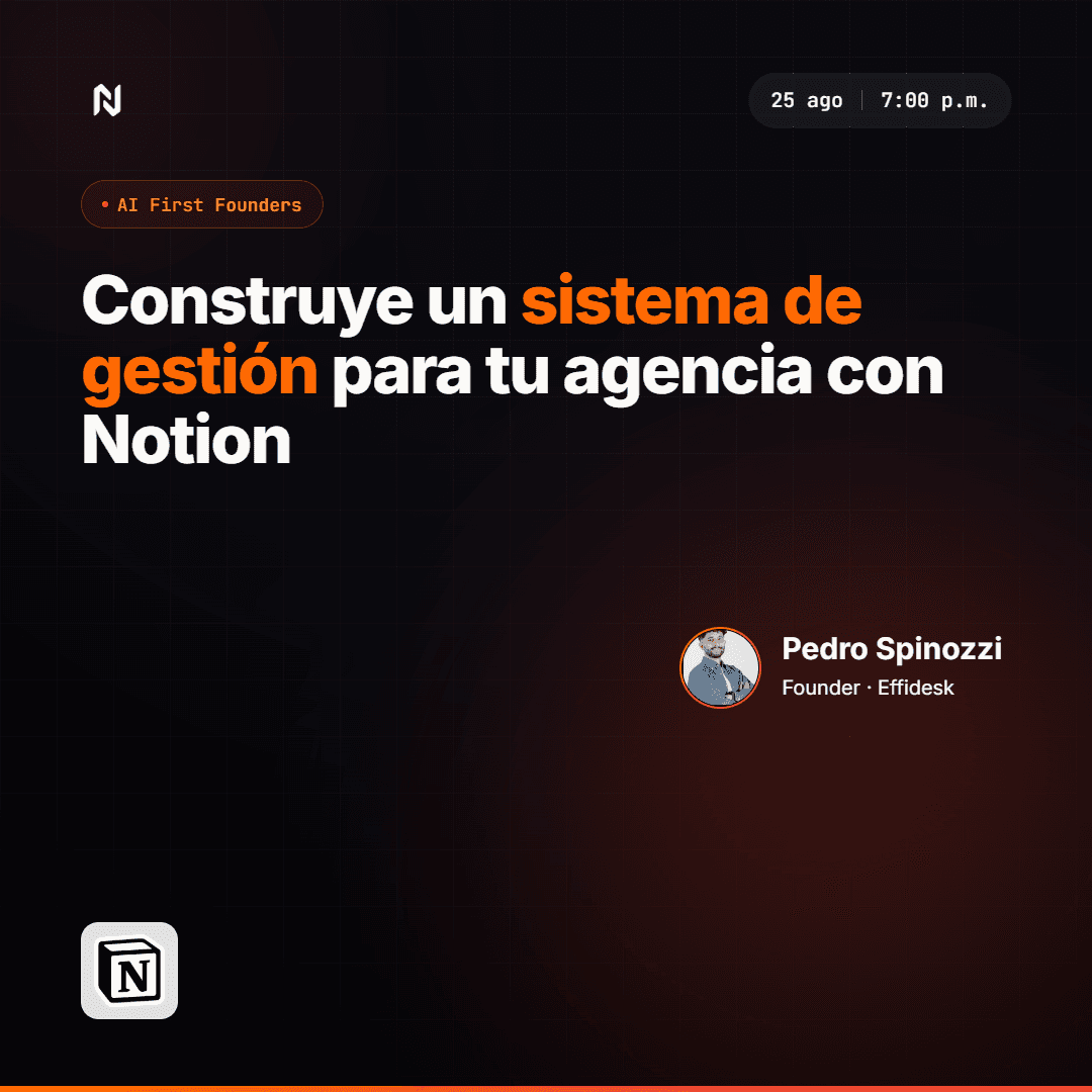 Construye un sistema de gestión para tu agencia con Notion