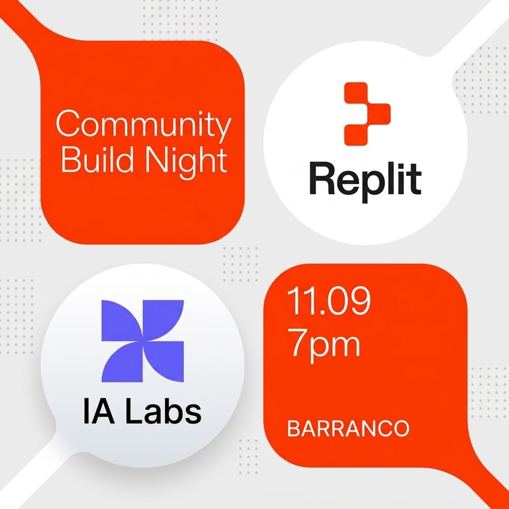 Portada de IA Labs x Replit Community Build Night