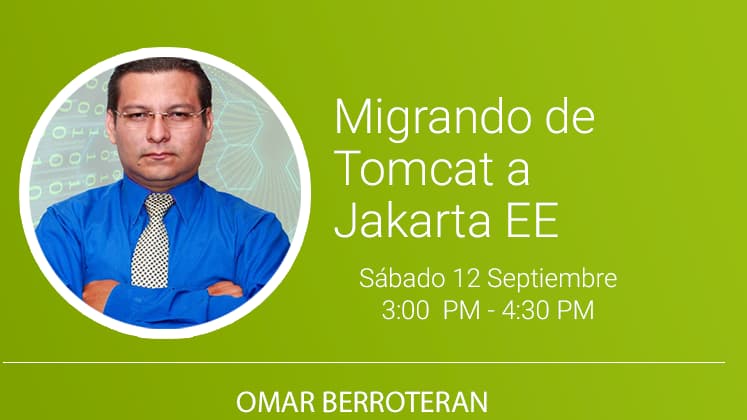 Portada de Migrando de Tomcat a JakartaEE