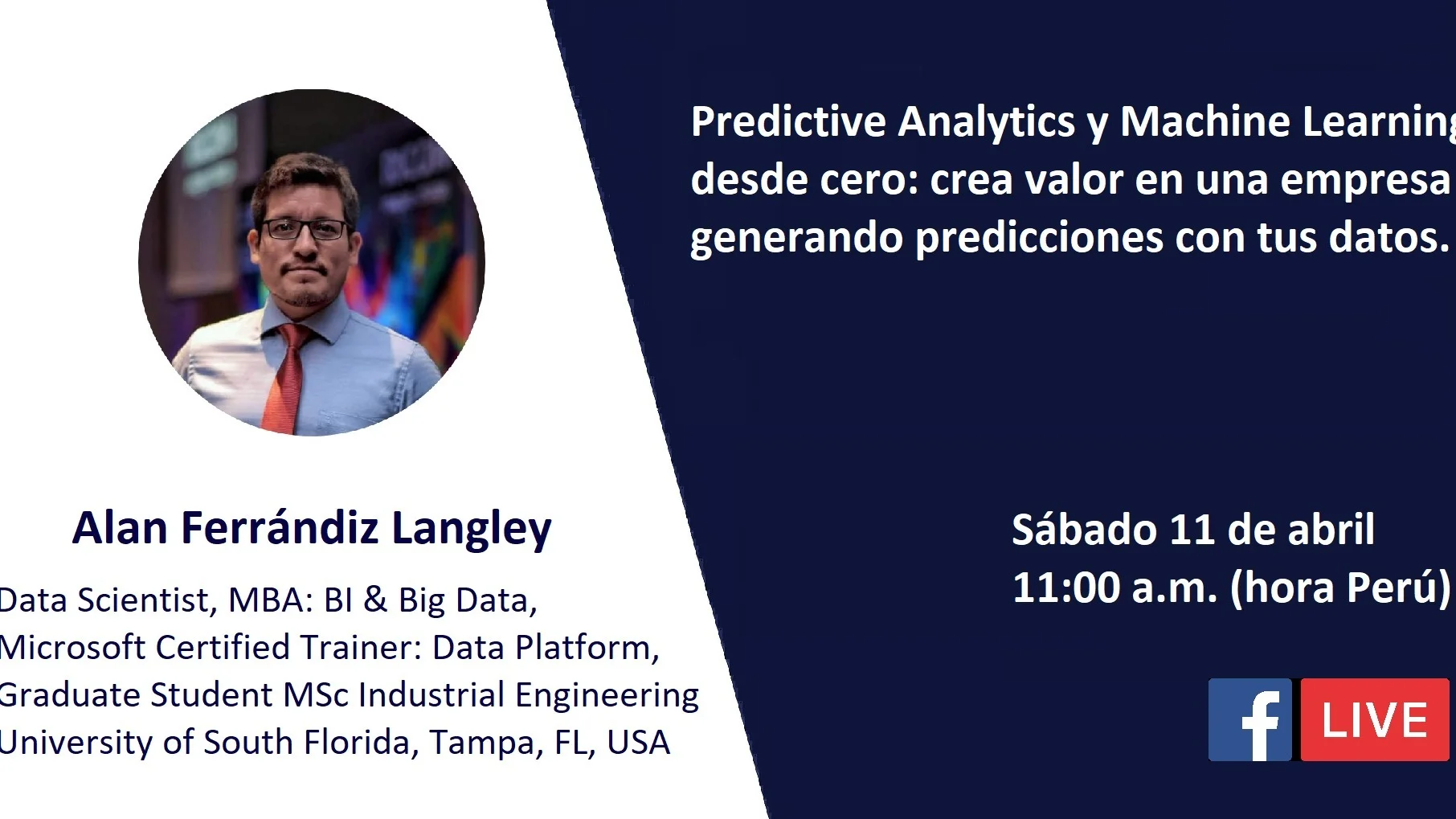 Portada de [Webcast] Predictive Analytics y Machine Learning desde cero