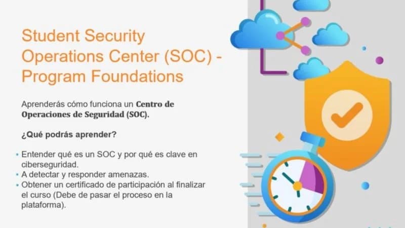 Portada de [Workshop Técnico] Microsoft Student SOC - Program Foundations 
