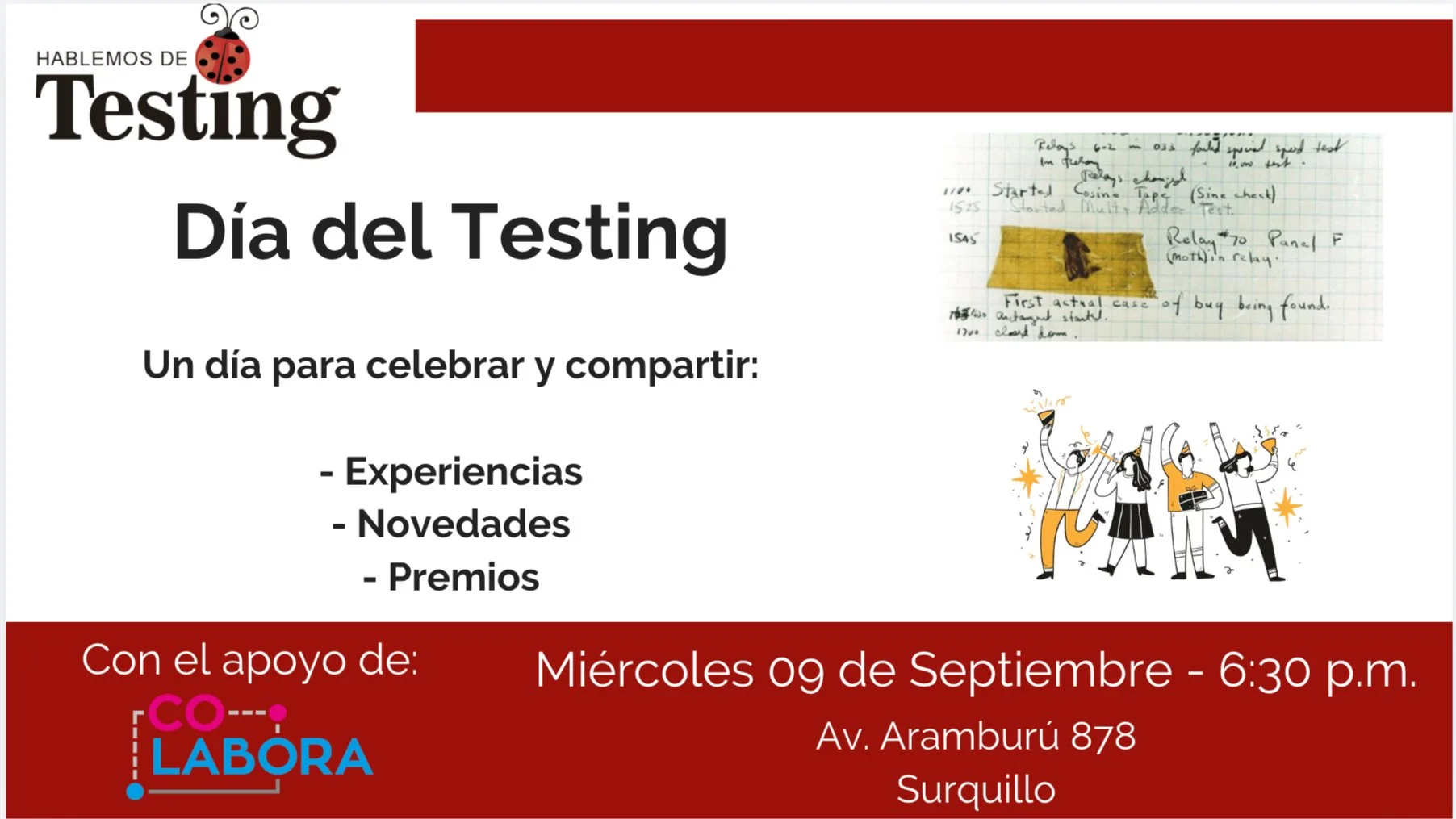 Portada de #HablemosDeTesting - Septiembre 2026