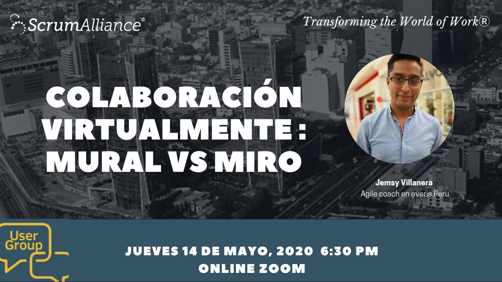 Portada de [ONLINE] Colaboración Virtualmente : Mural vs Miro 