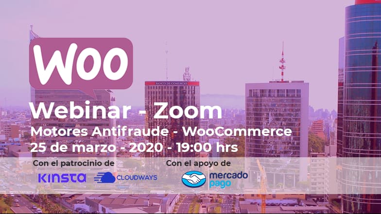 Portada de [Webinar] Motores AntiFraude con MercadoPago -  WooCommerce Lima