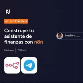 Construye tu asistente de finanzas con n8n