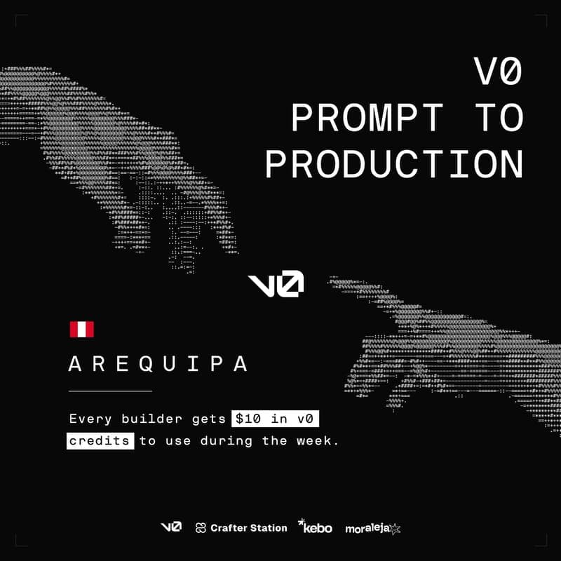 v0 Prompt to Production - Arequipa
