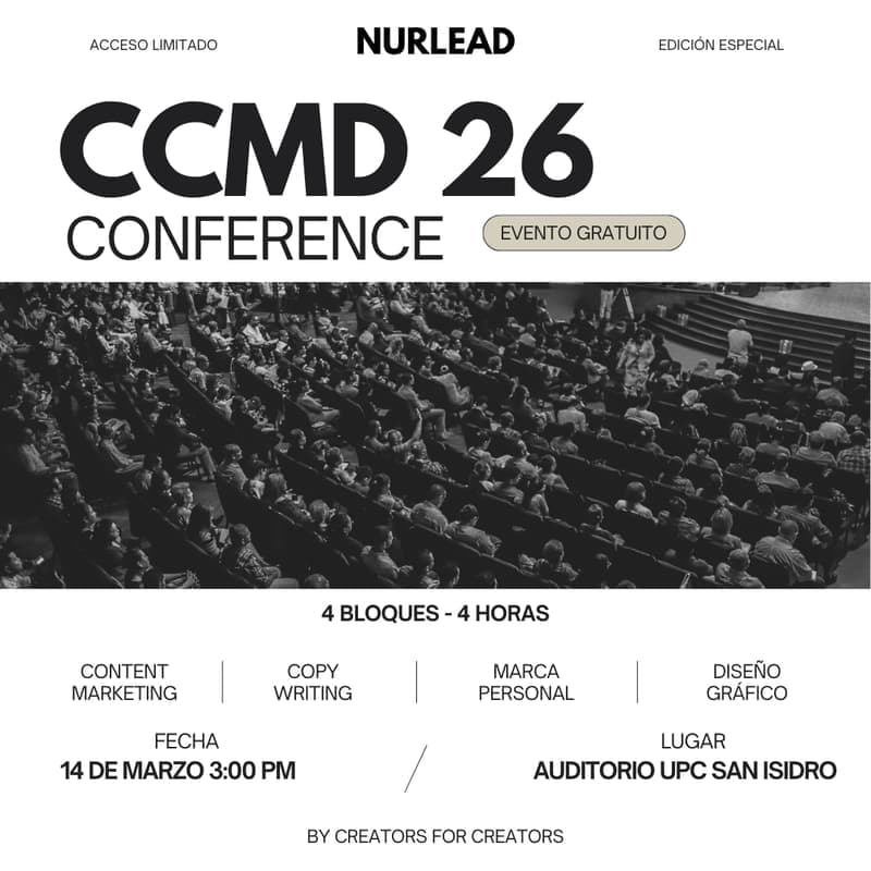 CCMD 2026 - CONFERENCIA ANUAL