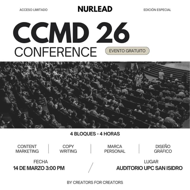 CCMD 2026 - CONFERENCIA ANUAL