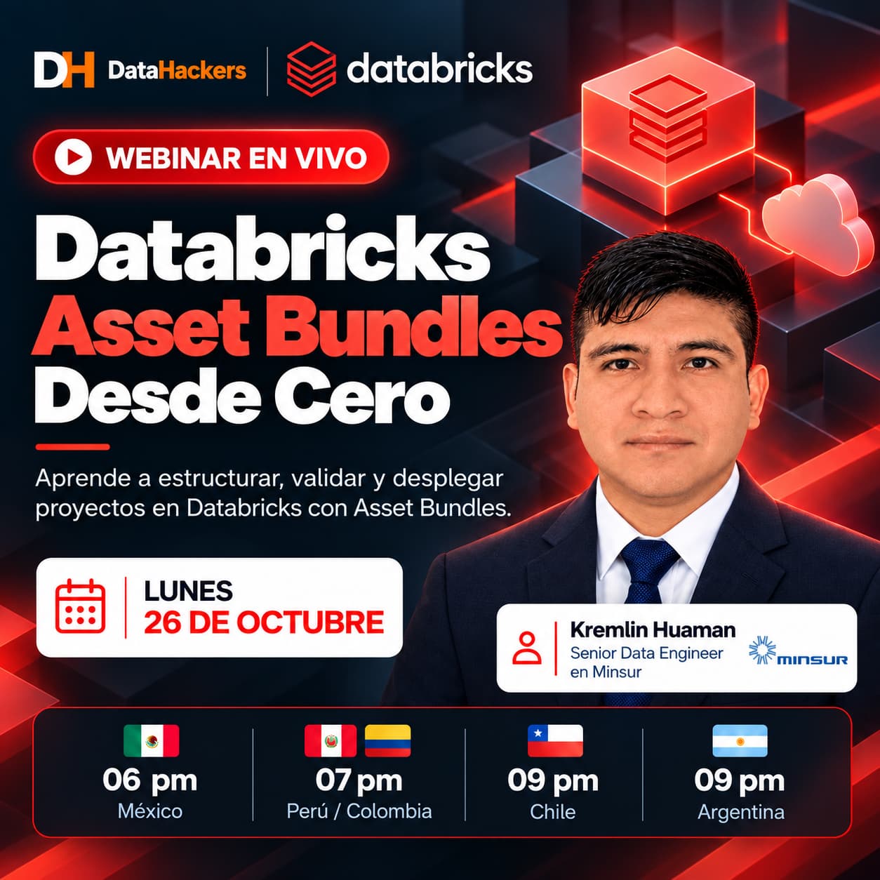 Portada de Databricks Asset Bundles desde cero