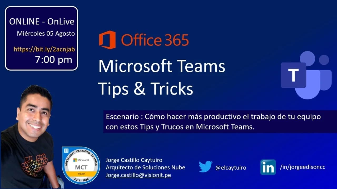 Portada de Microsoft Teams - Novedades, Tips and Tricks