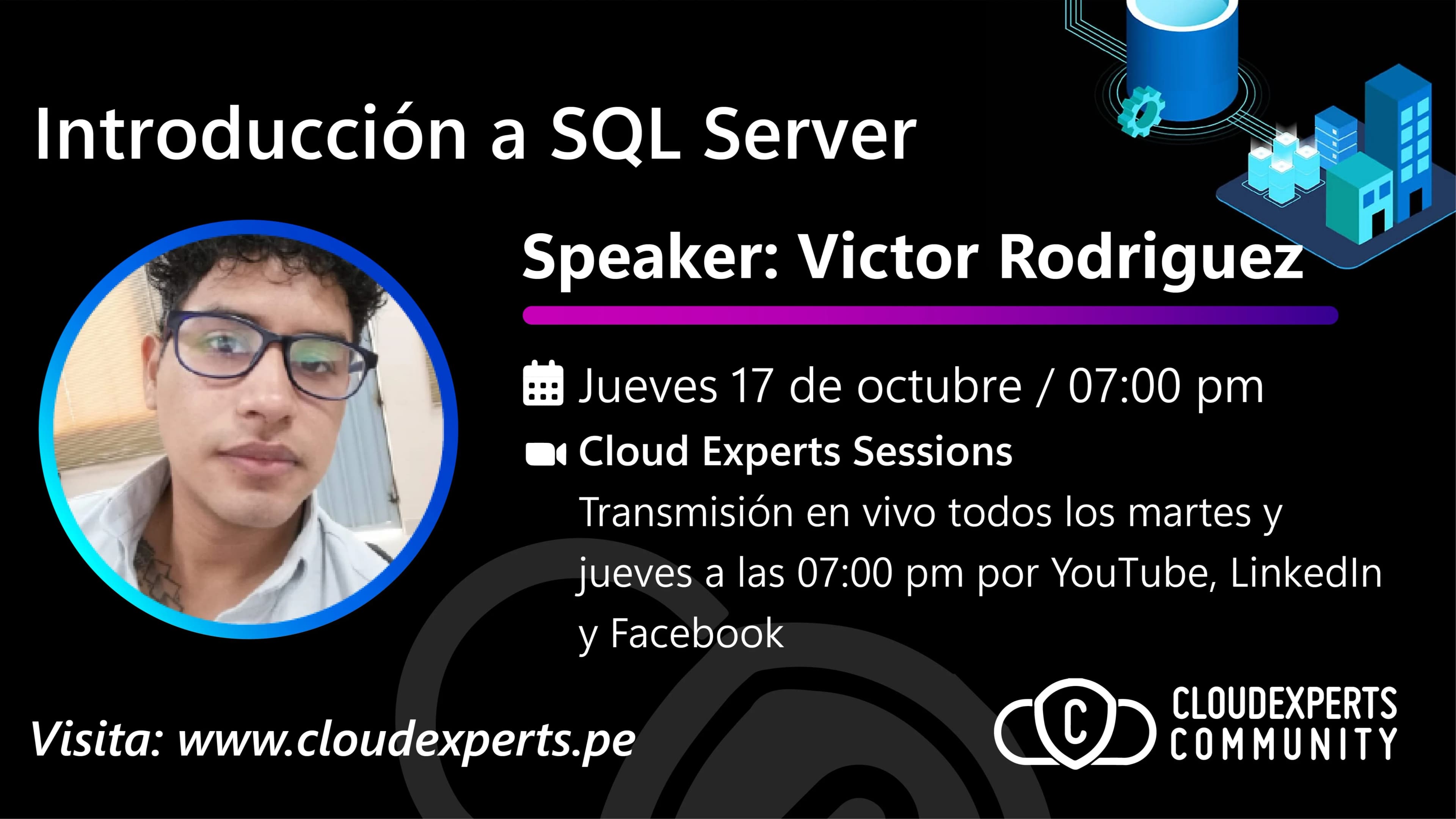 Portada de Introducción a SQL Server