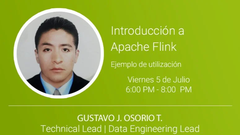 Portada de Introducción a Apache Flink
