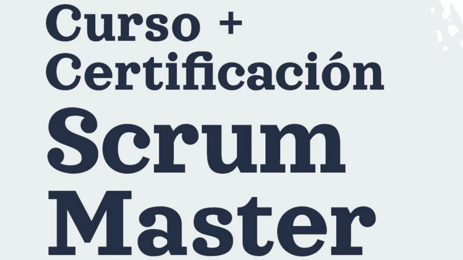 Portada de Curso y preparación certificación Scrum Master JUNIO de SCRUM ORG