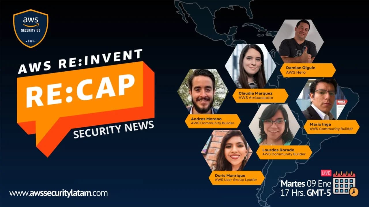 Portada de AWS Community re:Invent re:Caps Security News ☁️🔐