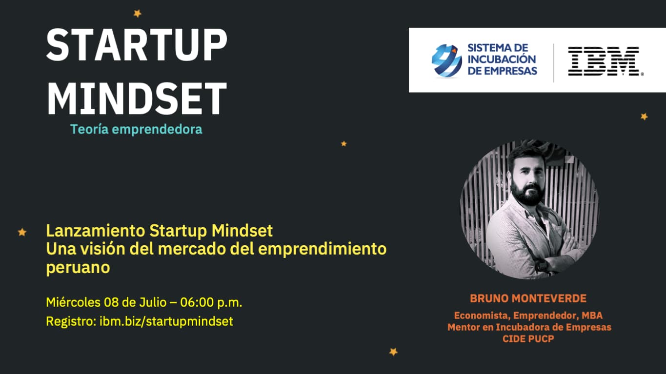 Portada de StartUp Mindest - Lanzamiento / Un visión del mercado del emprendimiento peruano