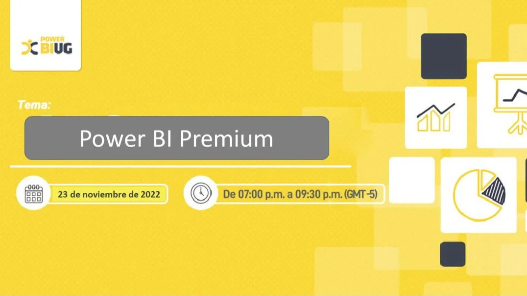Portada de Power BI UG Lima | Webcast noviembre | Power BI Premium