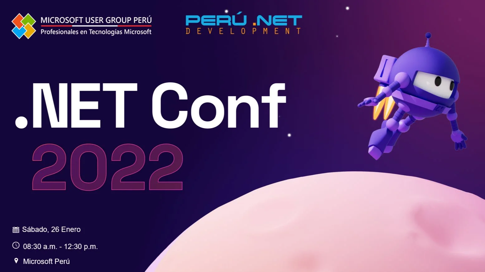 Portada de .Net Conf 2022 (Peru Edition)