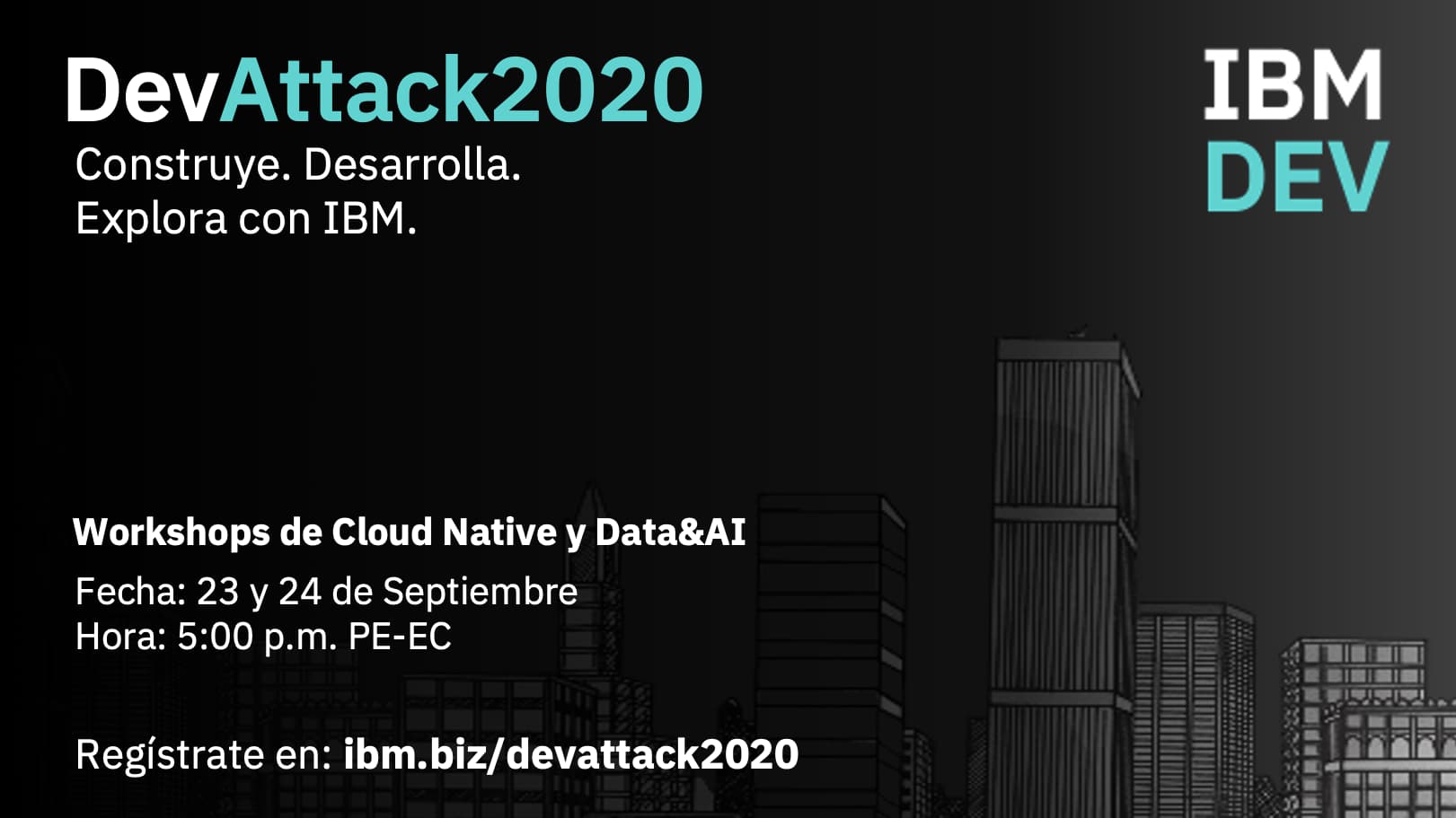 Portada de DevAttack2020 - Día 1 Cloud Native