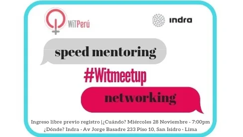 Portada de WiTMeetup Noviembre 2018 ⬇️LINK DE REGISTRO EN LA DESCRIPCION ⬇️