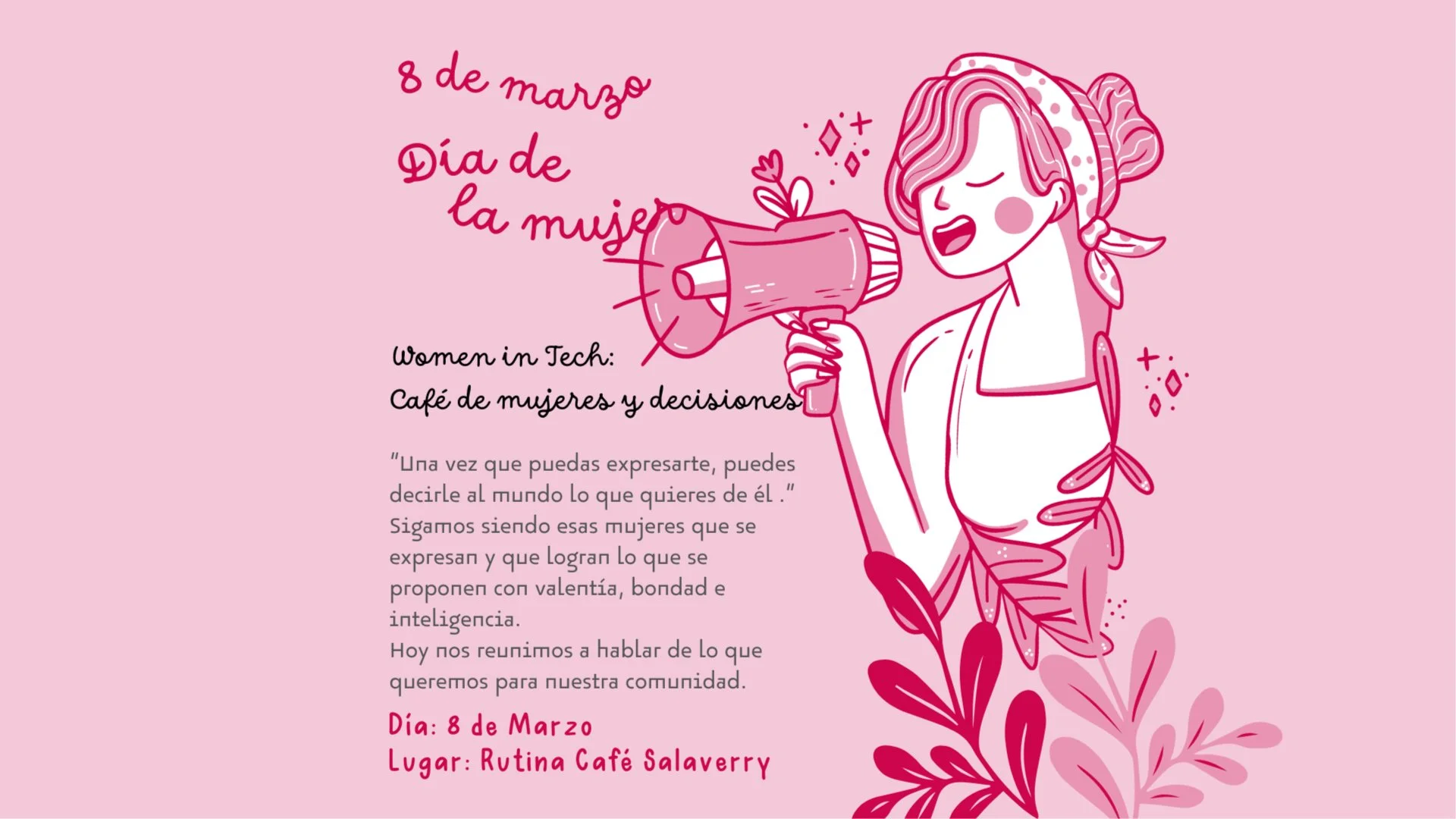 Portada de Women in Tech: Café de mujeres y decisiones