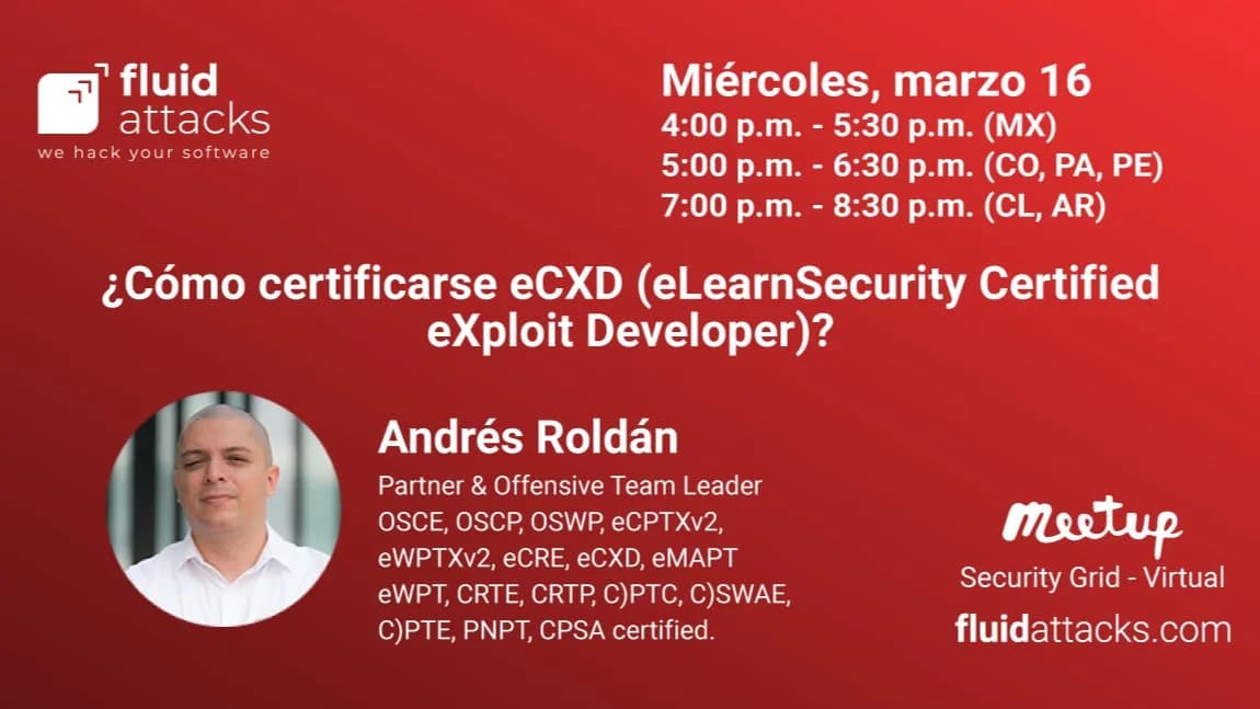 Portada de ¿Cómo certificarse eCXD (eLearnSecurity Certified eXploit Developer)?