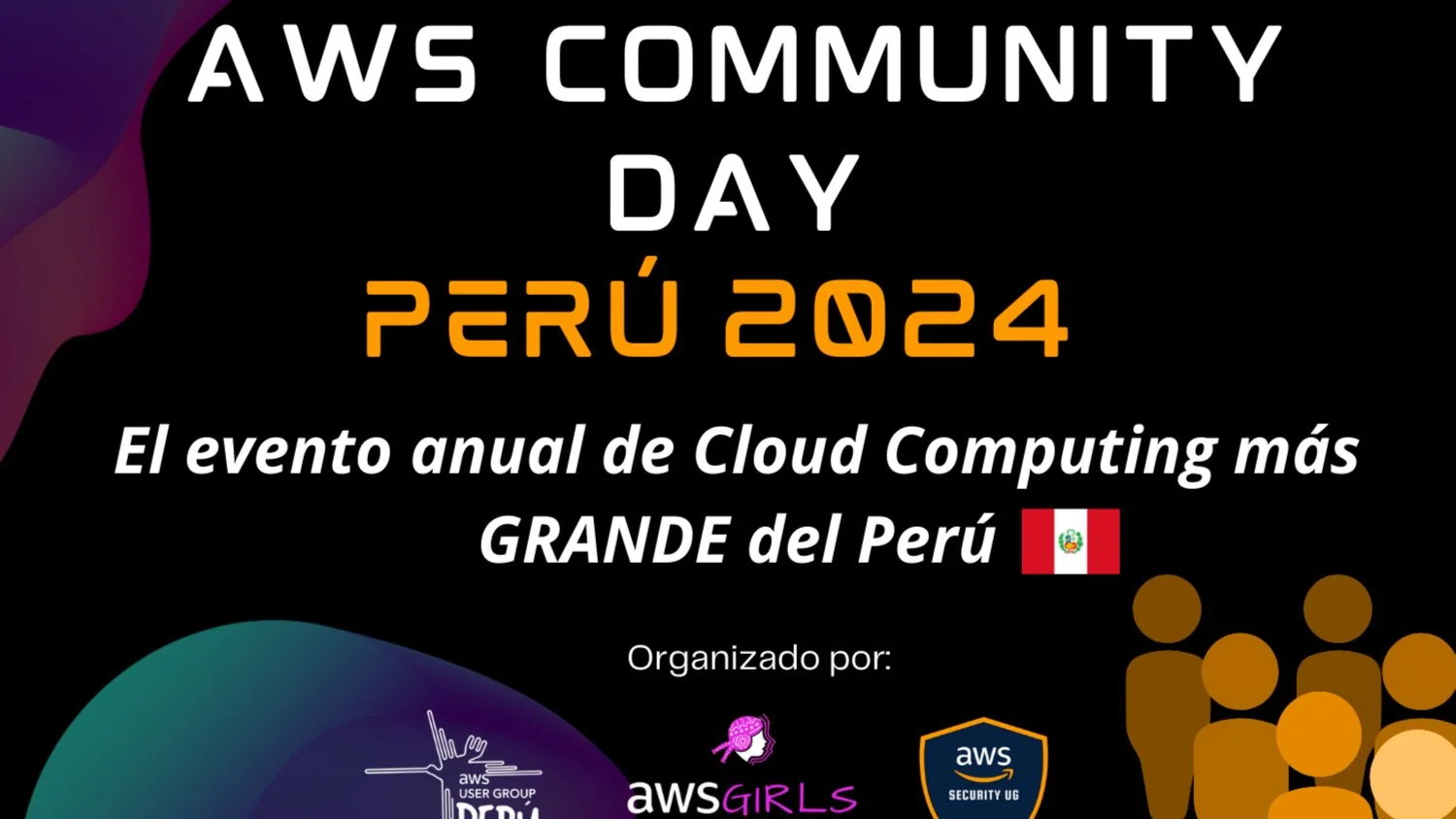Portada de AWS COMMUNITY DAY 2024 PERU