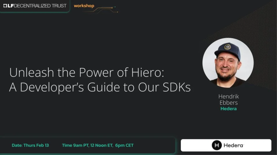 Portada de Unleash the Power of Hiero: A Developer’s Guide to Our SDKs