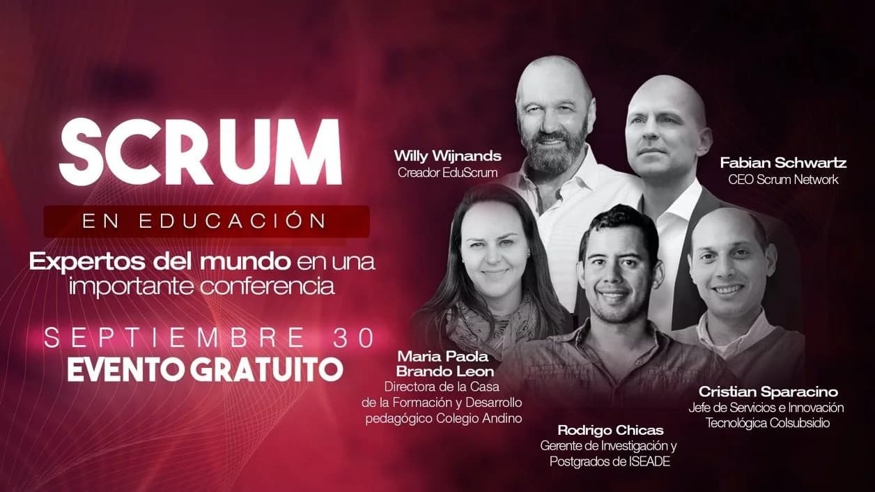 Portada de Scrum en Educación