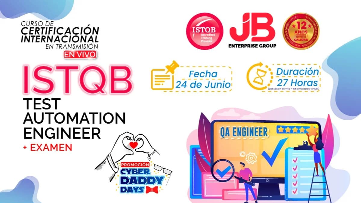 Portada de CYBER DADDY DAYS:ISTQB TestAutomationEngineer