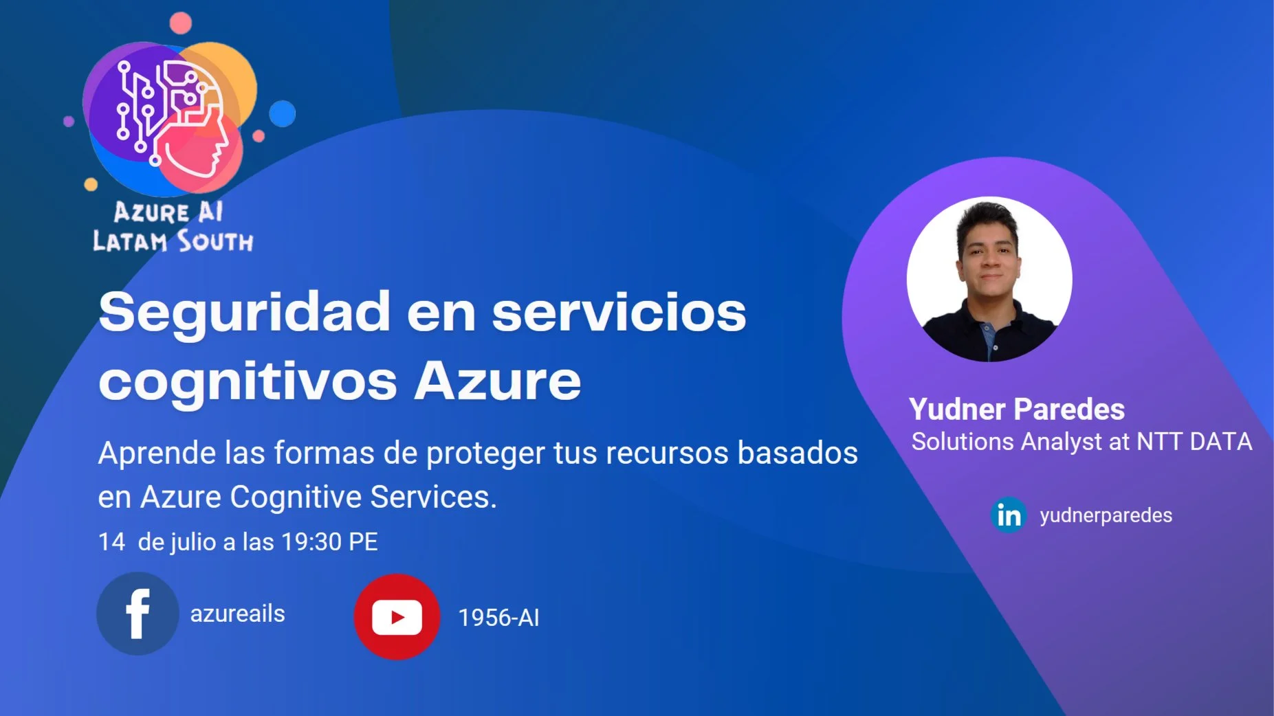 Portada de Seguridad en Servicios Cognitivos Azure