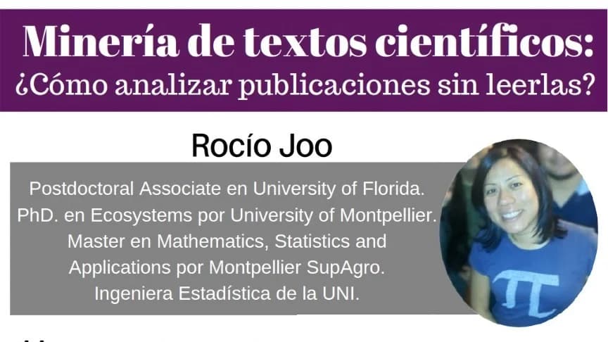 Portada de Minería de textos científicos: ¿Cómo analizar publicaciones sin leerlas?
