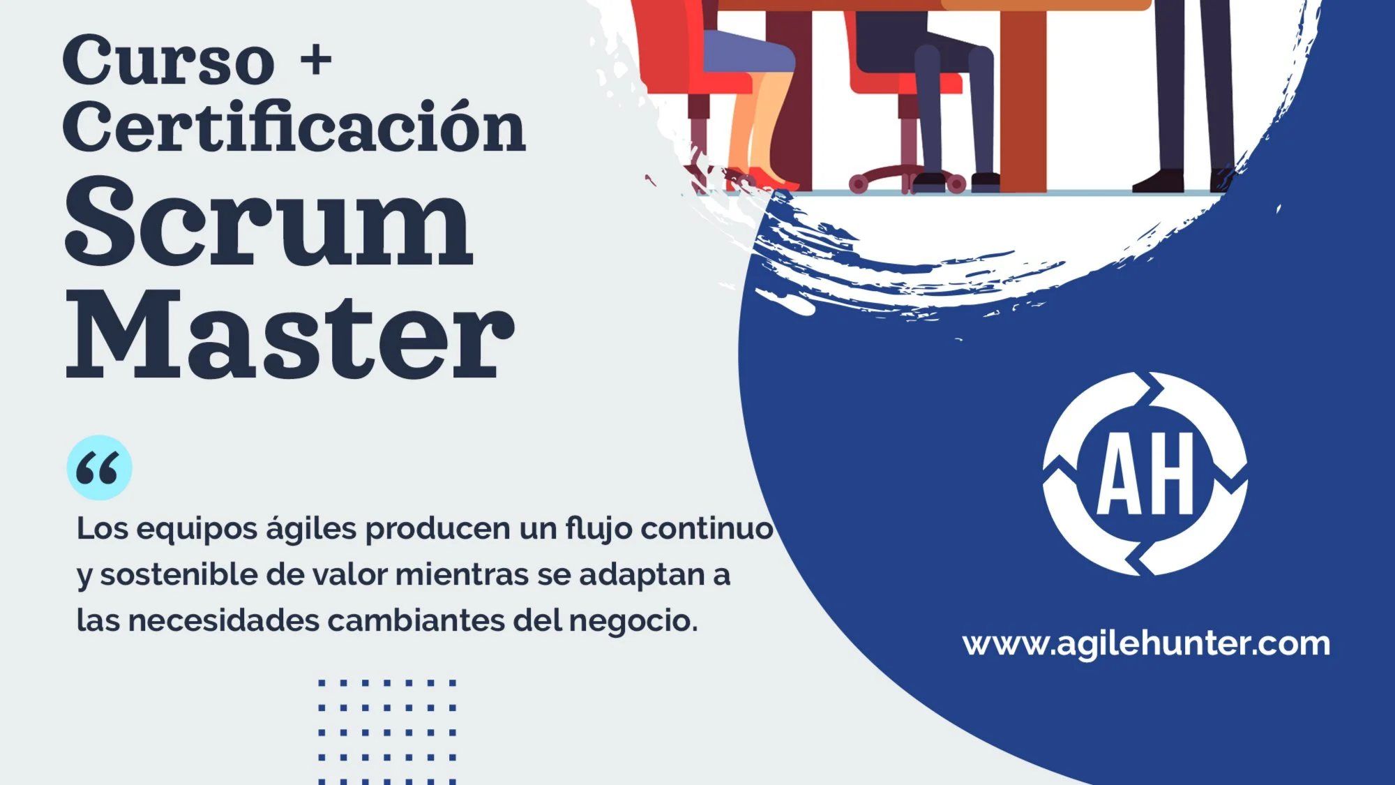 Portada de Curso y preparación certificación Scrum Master Enero de SCRUM ORG