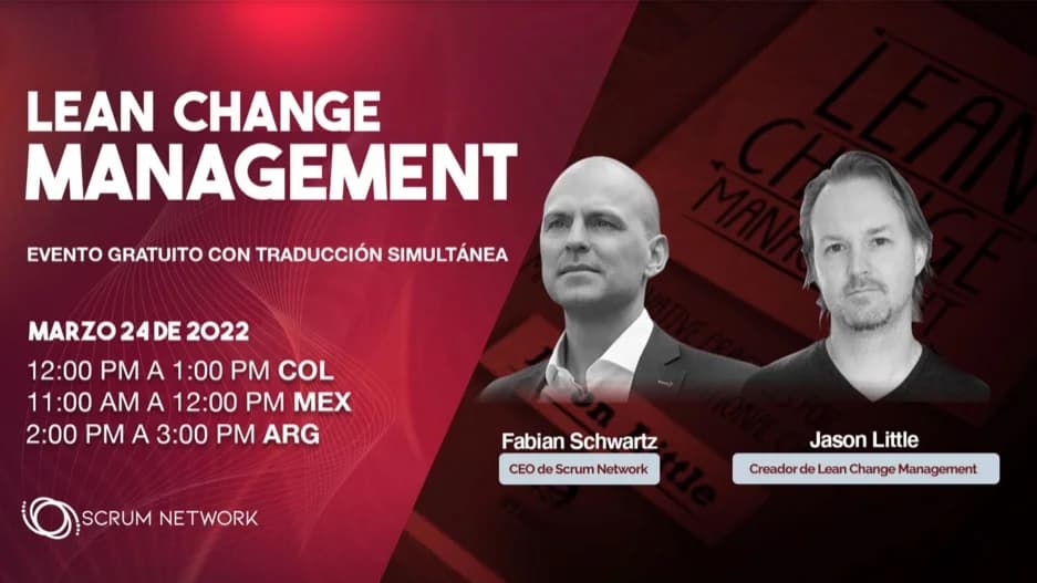 Portada de Lean Change Management con Scrum